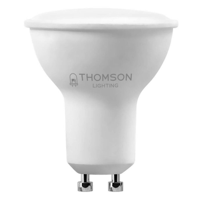Лампа светодиодная Thomson GU10 4W 3000K формы полусферы