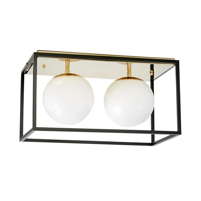 Потолочный светильник Lumina Deco Maldini LDC 8060-2 F.GD+BK - купить Потолочные светильники по цене 7810.0