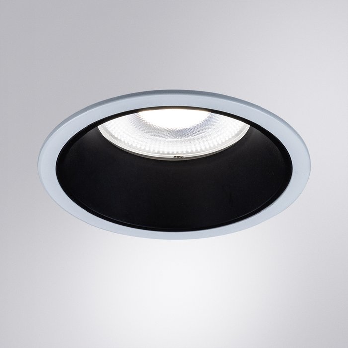 Точечный встраиваемый светильник Arte Lamp CHESS A3314PL-1WH - купить Встраиваемые споты по цене 3130.0