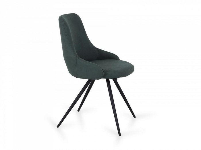 Кресло Armin темно-зеленого цвета - лучшие Обеденные стулья в INMYROOM