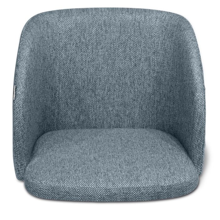 Стул полубарный Giausar синего цвета - лучшие Барные стулья в INMYROOM