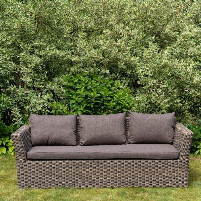 Садовый диван Maggiore серо-коричневого цвета - купить Садовые диваны по цене 92320.0