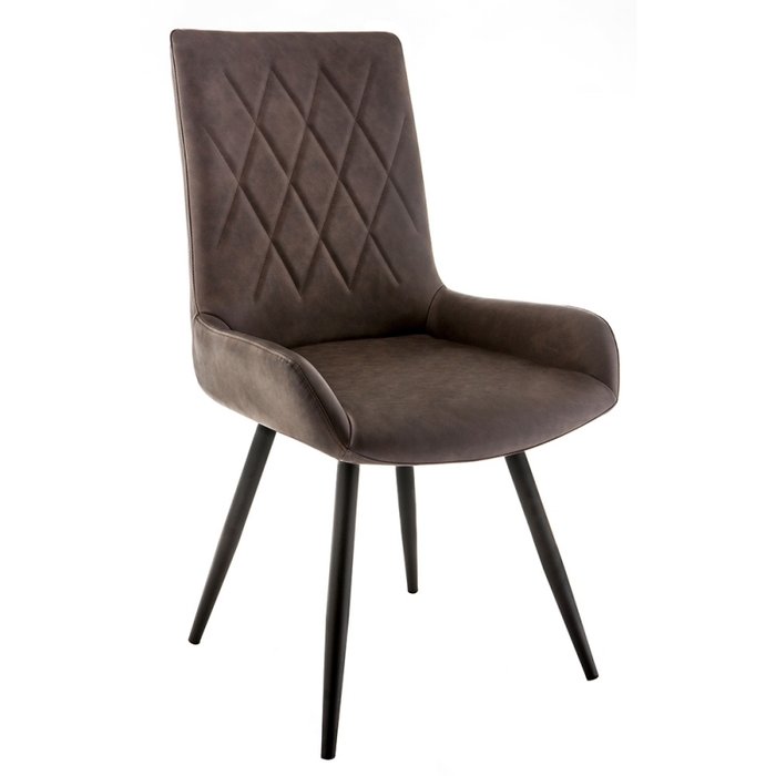Обеденный стул Baden dark brown коричневого цвета