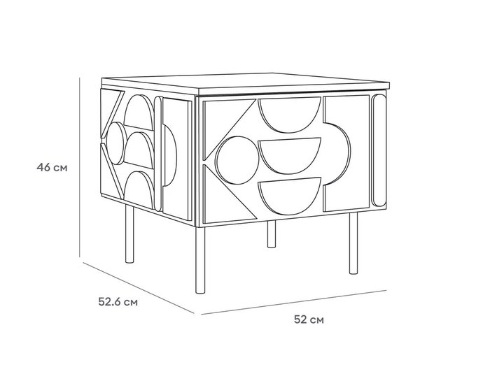 Тумба прикроватная Milton серого цвета - лучшие Прикроватные тумбы в INMYROOM Тумба прикроватная Milton серого цвета - лучшие Прикроватные тумбы в INMYROOM