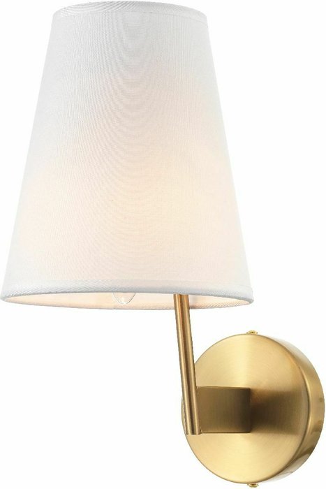 Бра Aurora MR1930-1W (ткань, цвет белый) - купить Бра и настенные светильники по цене 6494.0 Бра Aurora MR1930-1W (ткань, цвет белый) - купить Бра и настенные светильники по цене 6494.0