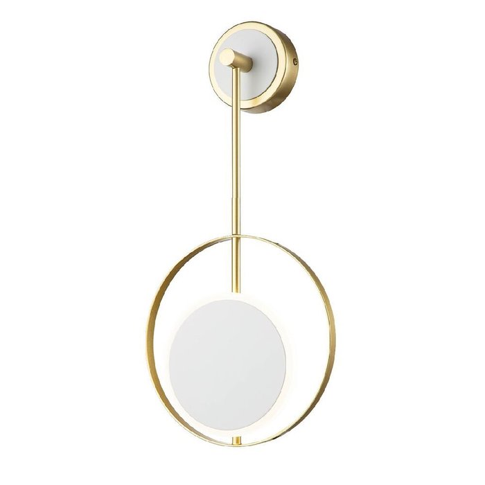 Настенный светильник Hypnosis 10206/SG LED White/Gold (акрил, цвет белый) Настенный светильник Hypnosis 10206/SG LED White/Gold (акрил, цвет белый)