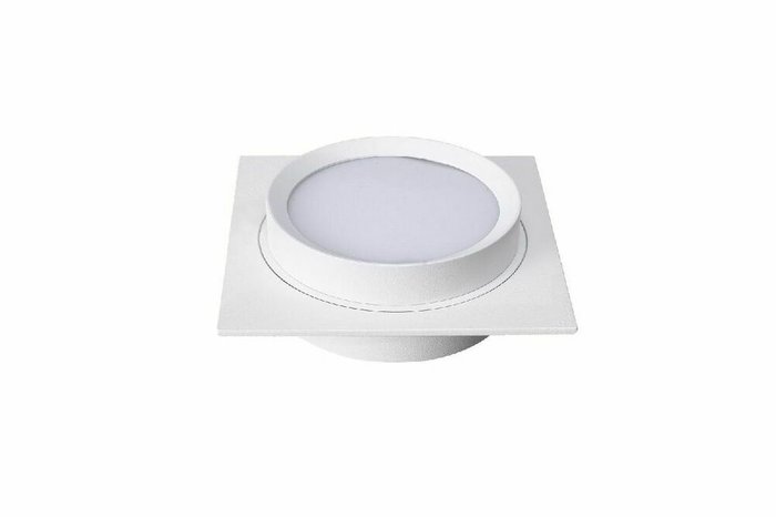 Встраиваемый светильник Fumi LTP-C002-01GX53-W (алюминий, цвет белый) - лучшие Встраиваемые споты в INMYROOM