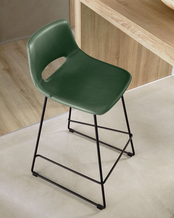 Барный стул Ziegler зеленого цвета  - лучшие Барные стулья в INMYROOM