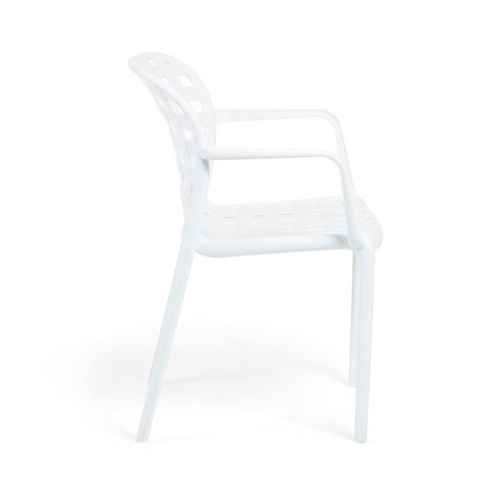 Стул Onha белого цвета - купить Садовые стулья по цене 11990.0