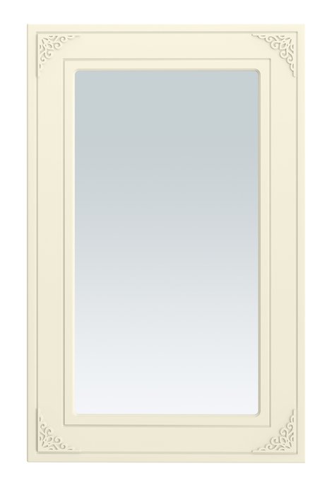 Зеркало настенное Ассоль бежевого цвета - купить Настенные зеркала по цене 9345.0