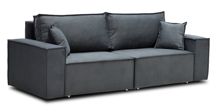 Диван-кровать Фабио серого цвета - купить Прямые диваны по цене 33485.0