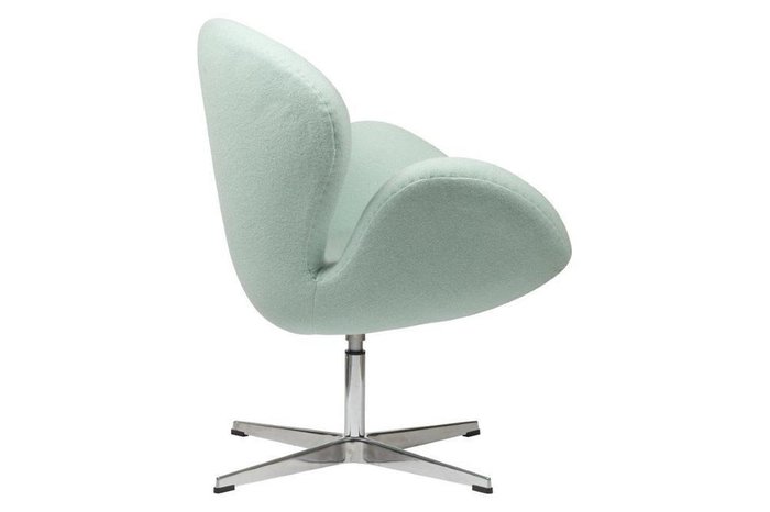 Кресло Swan Chair Tiffany светло-голубого цвета - лучшие Интерьерные кресла в INMYROOM