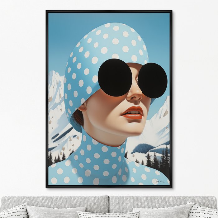 Репродукция картины Vibe collection, Хочу в Сочи, No 1, 2024г.