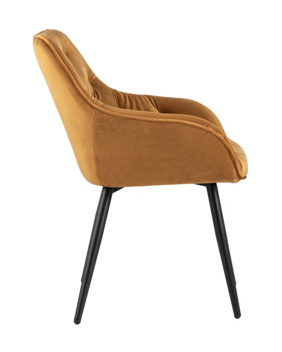Стул Алекса коричневого цвета - лучшие Обеденные стулья в INMYROOM