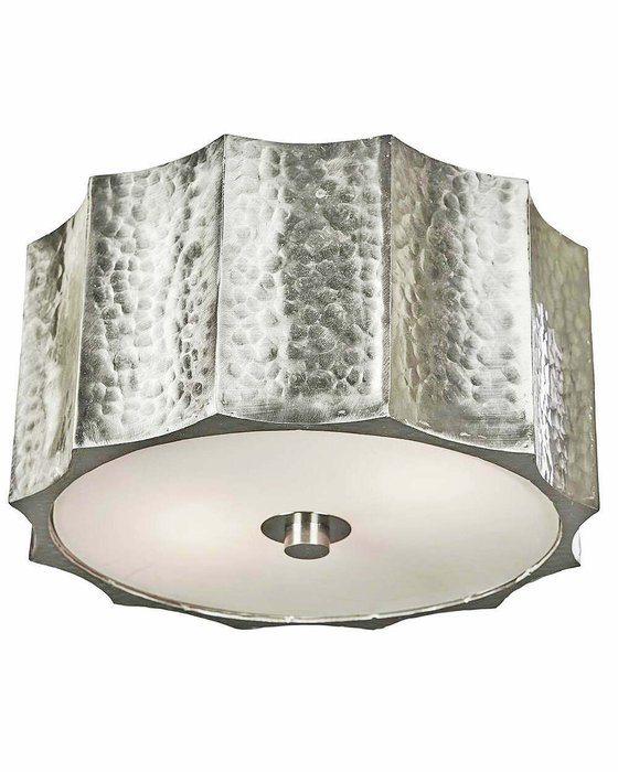 Потолочный светильник Киро Silver серебряного цвета