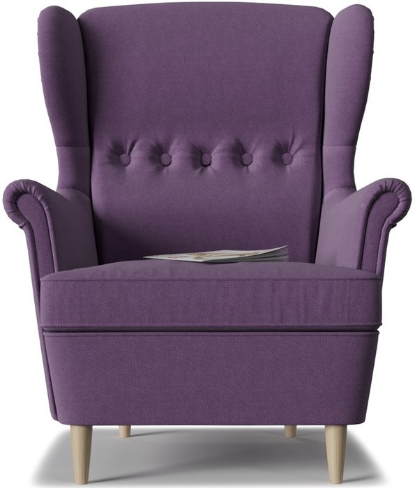 Кресло Торн Porshe Violet фиолетового цвета - купить Интерьерные кресла по цене 16450.0