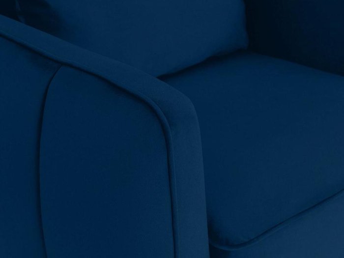 Кресло Amsterdam темно-синего цвета - лучшие Интерьерные кресла в INMYROOM