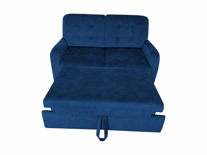 Диван-кровать Рим синего цвета - лучшие Прямые диваны в INMYROOM