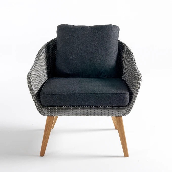 Кресло Grigio серого цвета - купить Садовые кресла по цене 34902.0