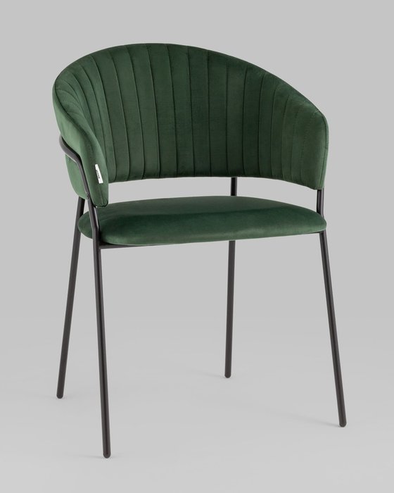 Стул Бруно зеленого цвета - купить Обеденные стулья по цене 8990.0