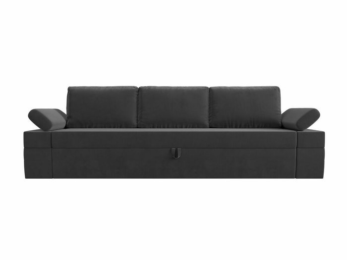 Прямой диван-кровать Канкун серого цвета - купить Прямые диваны по цене 62999.0