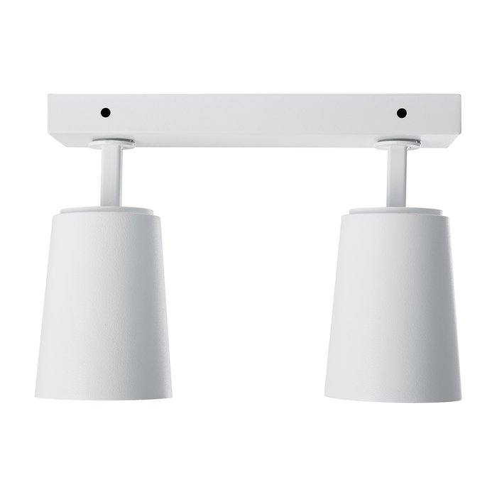 Светодиодный светильник Feron HL212 накладной 2*12W 4000K белый поворотный - лучшие Накладные споты в INMYROOM