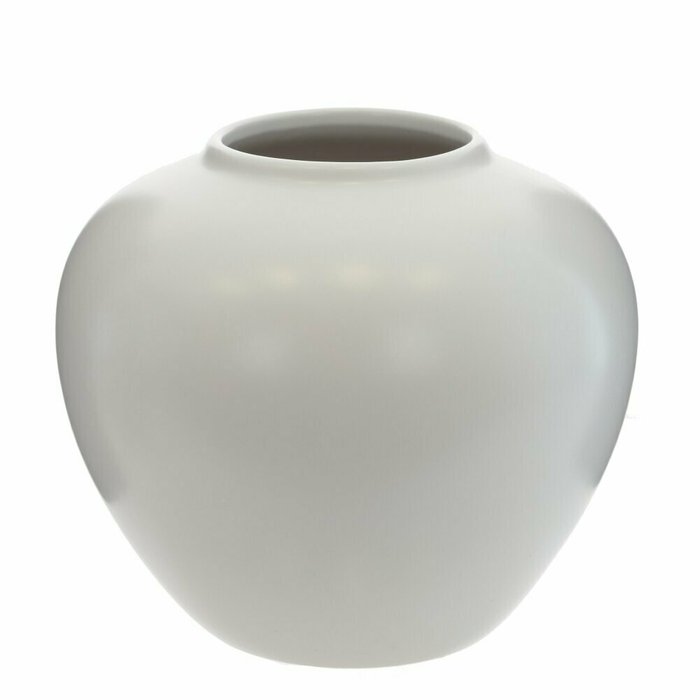 Керамическая ваза М бело-черного цвета - купить Вазы  по цене 5536.0