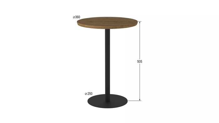 Стол кофейный Старк софт цвета Орех кантри - купить Кофейные столики по цене 3105.0