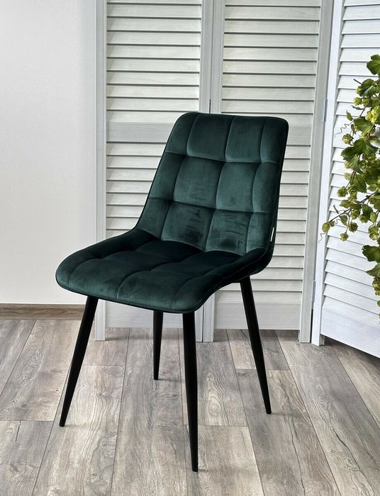 Стул Chic зеленого цвета - лучшие Обеденные стулья в INMYROOM