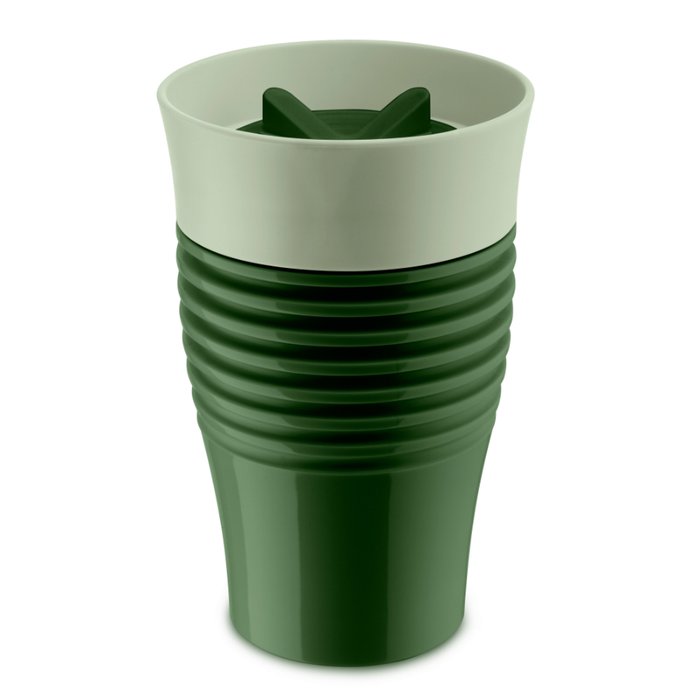 Термокружка Safe to go зелёного цвета - купить Чашки по цене 1390.0