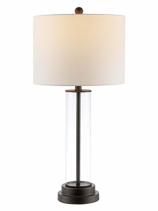 Настольная лампа Линетт черного цвета - купить Настольные лампы по цене 19201.0