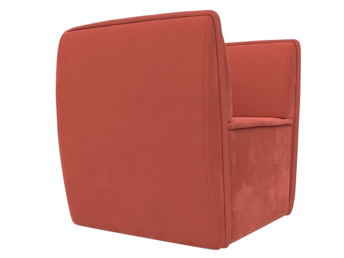 Кресло Бергамо кораллового цвета - лучшие Интерьерные кресла в INMYROOM