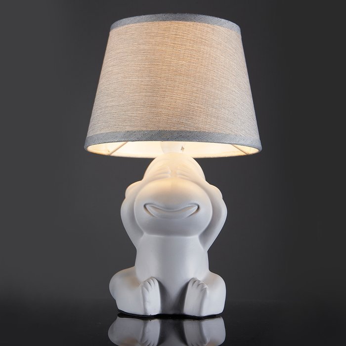 Настольный светильник Escada 10176/T E14*40W Grey monkey MONKEY - лучшие Настольные лампы в INMYROOM