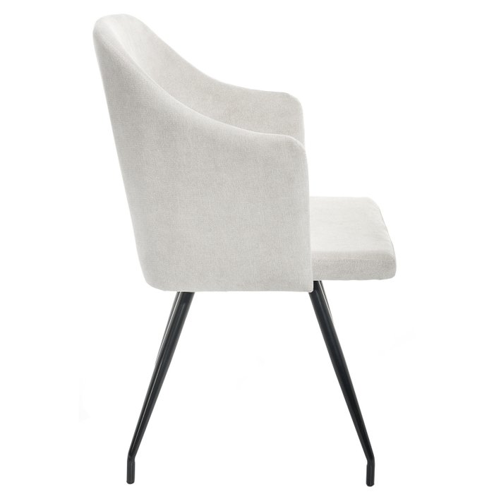 Стул Lans наметаллическом каркасе с обивкой светло-серого цвета - купить Обеденные стулья по цене 6720.0