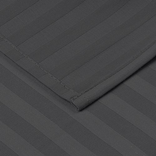 Простыня 'HoReCa' 240х217, страйп-сатин, 100 % хлопок, пл. 125 гр./кв. м., 'Графит' - купить Простыни по цене 2550