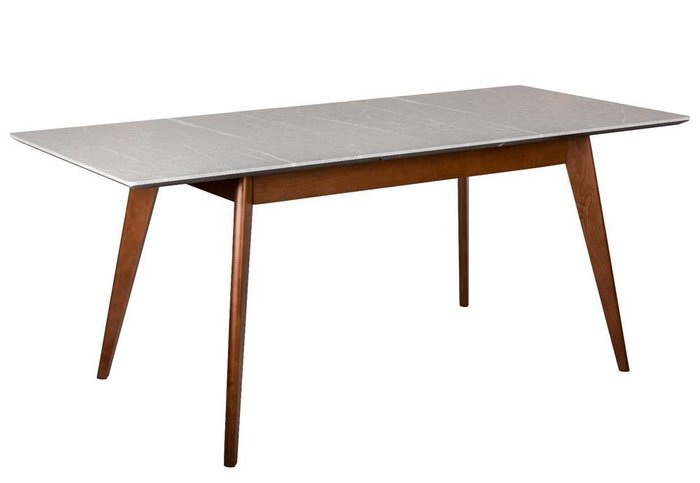 Стол раскладной Лунд со столешницей серого цвета - лучшие Обеденные столы в INMYROOM