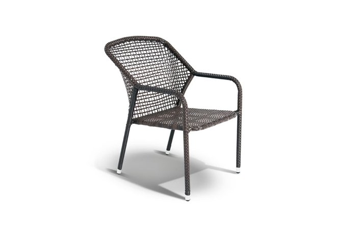 Стул Романо коричневого цвета - купить Садовые стулья по цене 5570.0