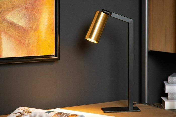 Настольная лампа Sybil 45599/01/30 (металл, цвет золото) - лучшие Рабочие лампы в INMYROOM