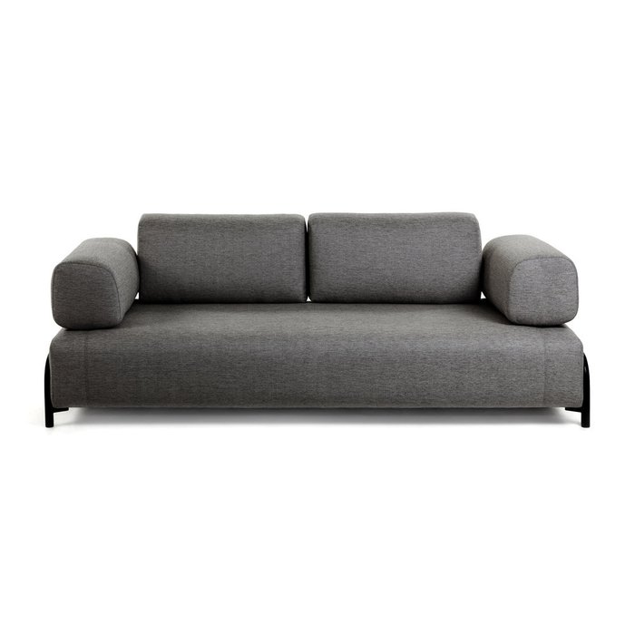 Подушка-подлокотник Compo темно-серого цвета - купить Декоративные подушки по цене 28990.0