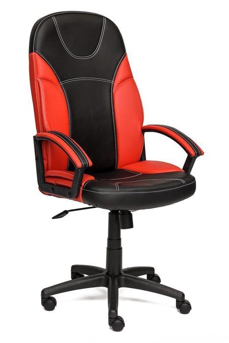 Кресло офисное Twister черно-красного цвета