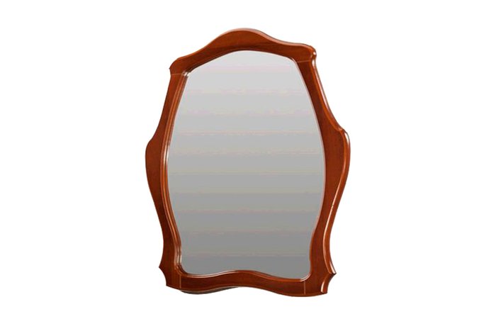 Зеркало настенное Элегия коричневого цвета