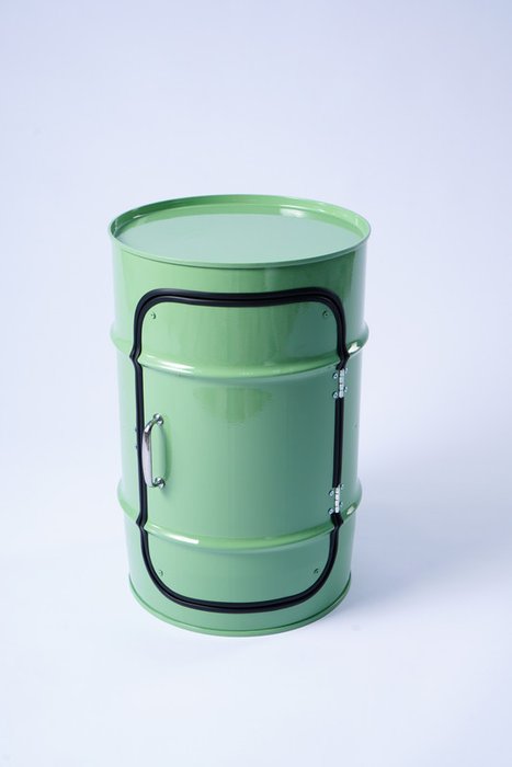 Тумба для хранения-бочка светло-зеленого цвета - купить Тумбы для хранения по цене 15000.0