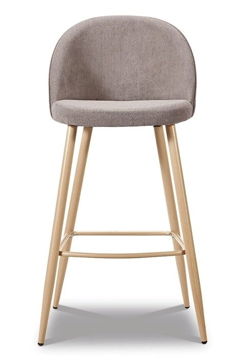 Барный стул Томас бежевого цвета - купить Барные стулья по цене 12300.0
