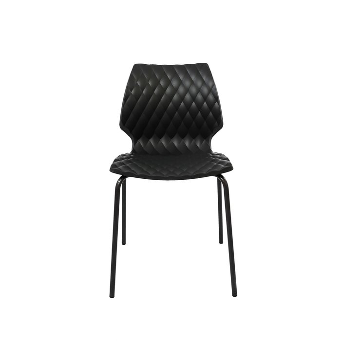 Стул Uni черного цвета  - купить Обеденные стулья по цене 10900.0