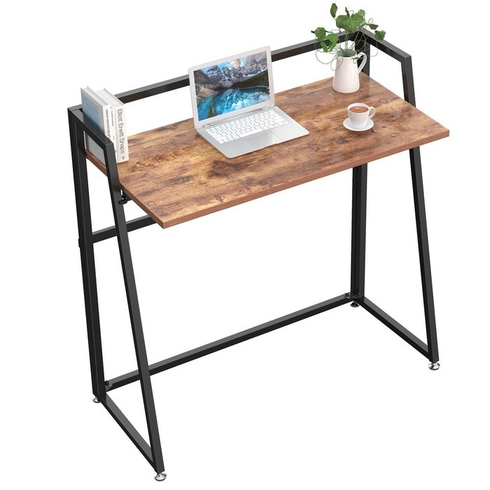 Складной письменный стол M коричневого цвета  - купить Письменные столы по цене 9990.0
