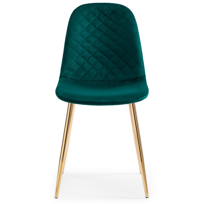 Стул Dabl темно-зеленого цвета - купить Обеденные стулья по цене 5920.0