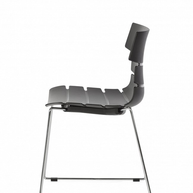 Стул Techno 2 на металлокаркасе черного цвета - купить Обеденные стулья по цене 7107.0