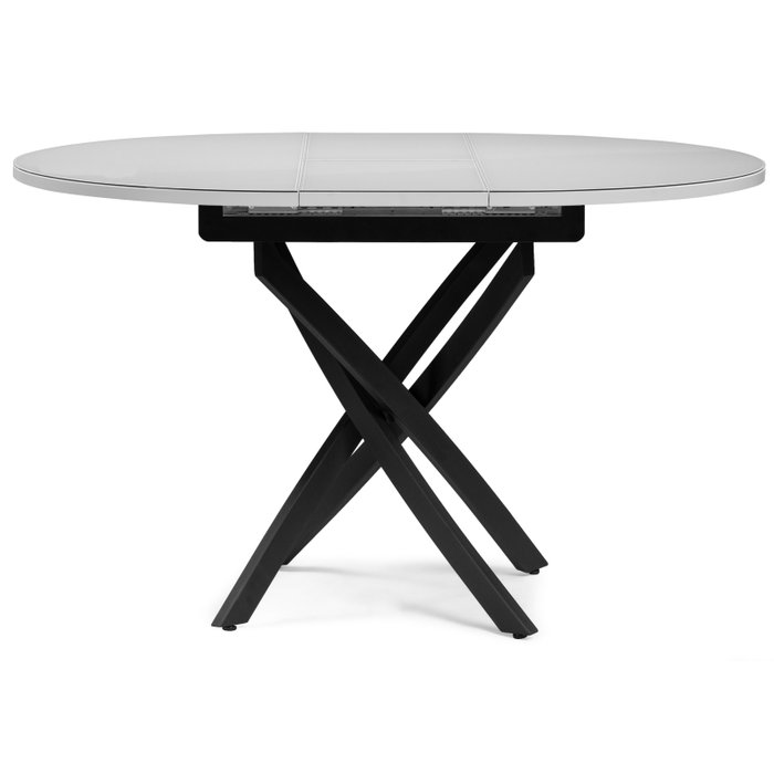 Раскладной обеденный стол Лауриц с белой столешницей  - лучшие Обеденные столы в INMYROOM