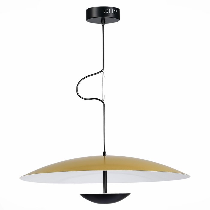 Светильник подвесной ST-Luce Золотистый,Черный/Золотистый LED 1*40W 3000K ARMONICO - купить Подвесные светильники по цене 20840.0