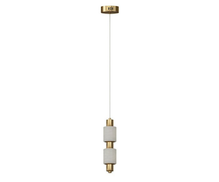 Подвес Алос латунь d10 h200 Led 8W (3000K) Подвес Алос латунь d10 h200 Led 8W (3000K)